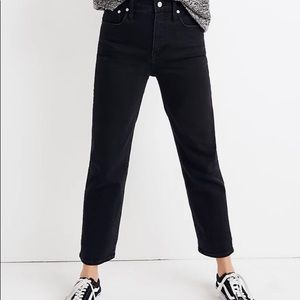 Madewell Classic Straight Jeans in Lunar Wash 24